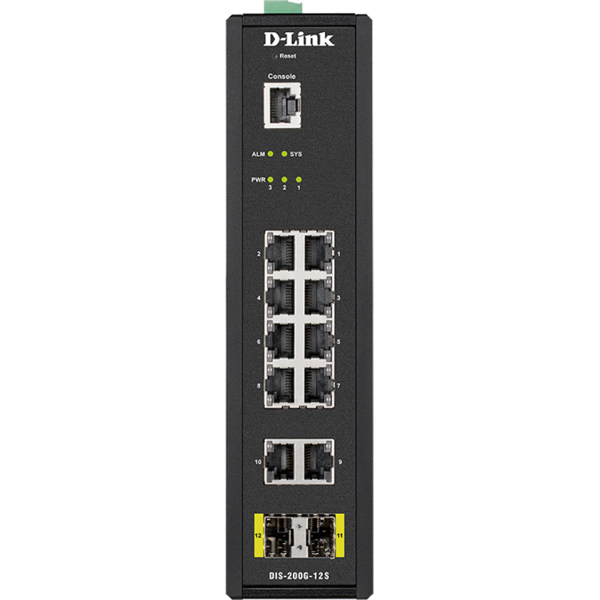 D-Link DIS-200G-12S Ethernet Switch