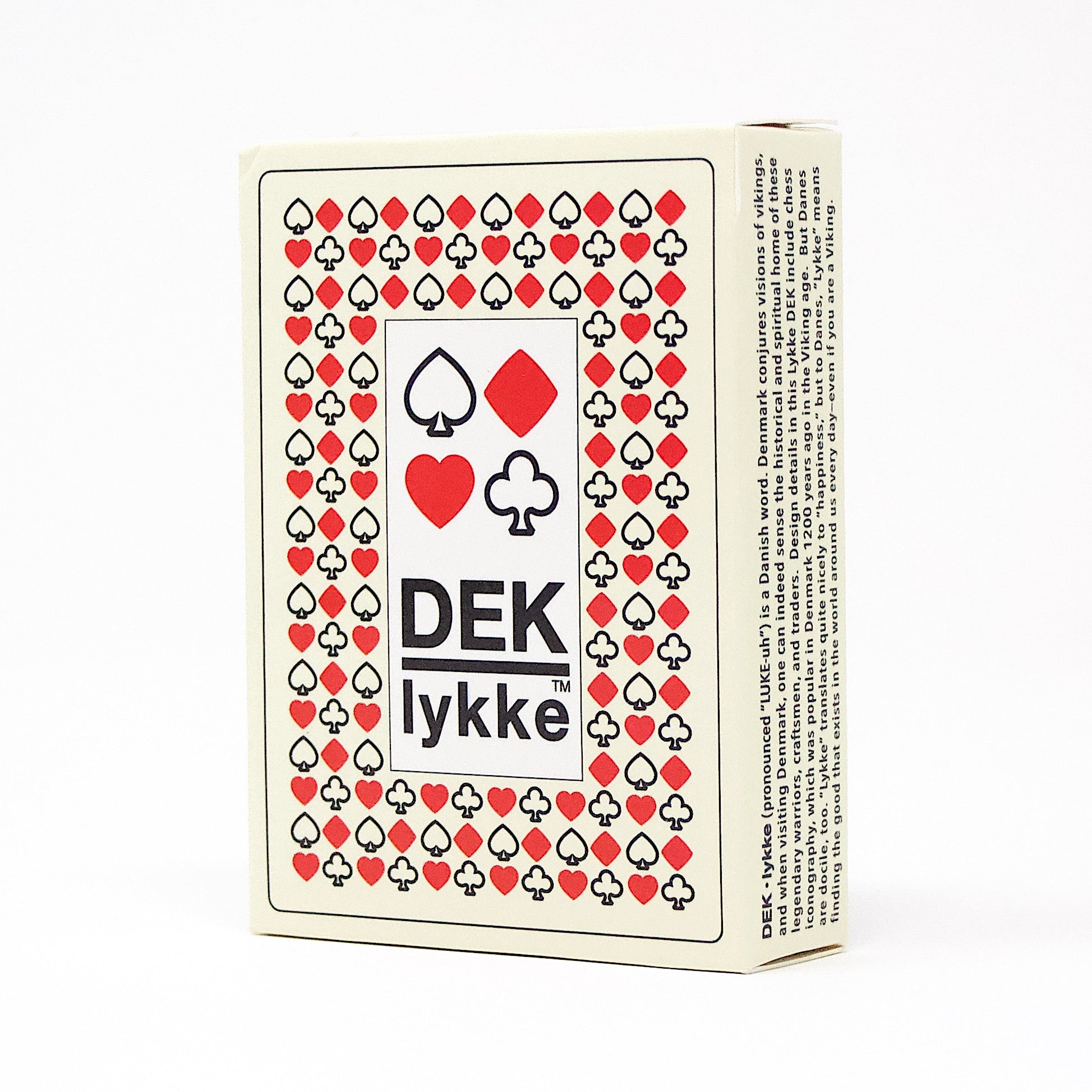 DEK of Cards: lykke (Denmark) - Impeccably Designed Scandinavian Playing Cards