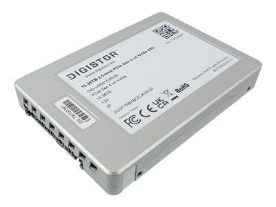 DIGISTOR - SSD - Mixed Use, High Performance - encrypted - 6.4 TB - 3 DWPD - internal - 2.5 - U.3 PCIe 4.0 x4 (NVMe) - 256-bit DIG-P4U30G30-06400