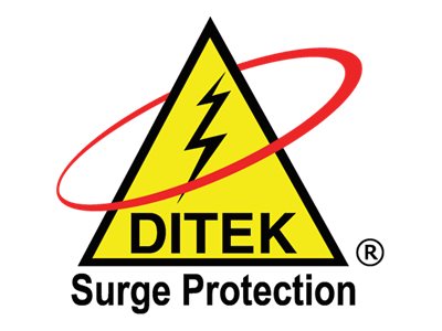 DITEK DTK-DRB Series DTK-DR5B - Surge protector (DIN rail mountable) - DC 5 V - black