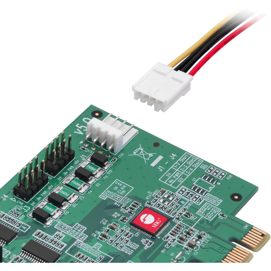 DP CYBERSERIAL 4S PCIE RS-232 FOUR SERIAL PORTS TO PCI EXPRESS JJ-E40011-S5