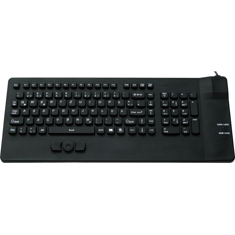 DSI Waterproof IP68 WIRED KEYBOARD WITH INTEGRATED MOUSE POINTER KB-JH-IKB108