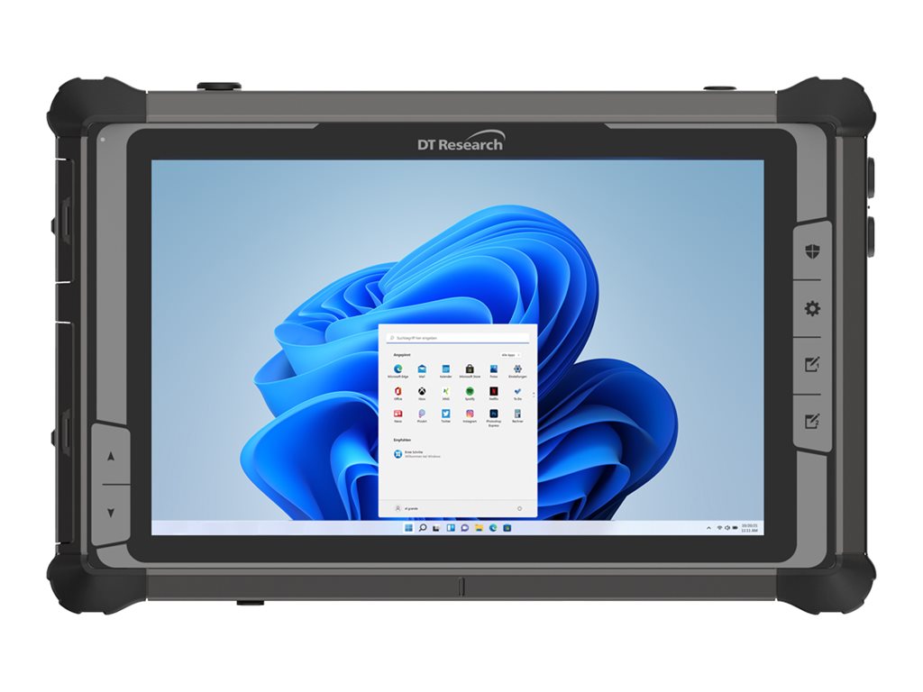 DT Research 382DN - Rugged - tablet - Intel N-series - N200 / up to 3.7 GHz - Win 11 - UHD Graphics - 16 GB RAM - 512 GB SSD 382DN-1-5A