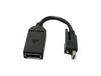 DT Research - DisplayPort adapter - DisplayPort (F) to Mini DisplayPort (M) - 7.9 in - thumbscrews ACC-012-13