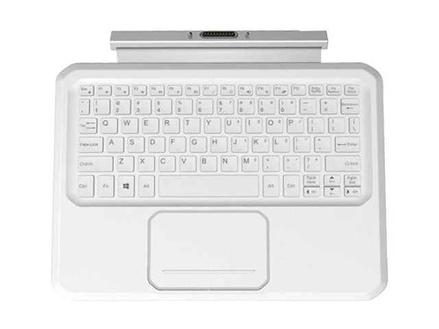 DT Research - Keyboard - detachable, slim - with touchpad - backlit - magnetic dock - QWERTY ACC-KB302-M