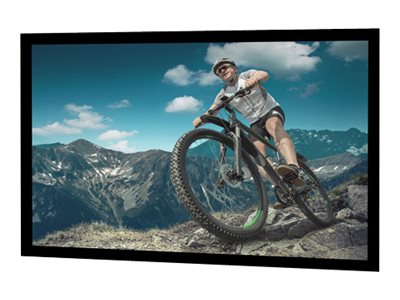 Da-Lite Cinema Contour Series Projection Screen - Fixed Frame Screen with 3 Wide Beveled Frame - 137" Screen - Projection screen 29975V