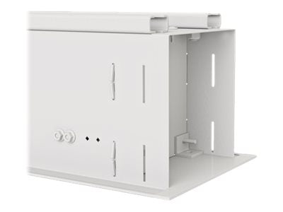 Da-Lite DescenderPro - Projection screen - ceiling mountable - motorized - 120 V - 109 (109.1 in) - 16:10 - Matte White - white 29786LS