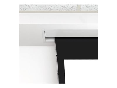 Da-Lite Tensioned Advantage Series Projection Screen - Ceiling-Recessed with Plenum Rated Case and Trim - 130 Screen - Projection DL15017LS