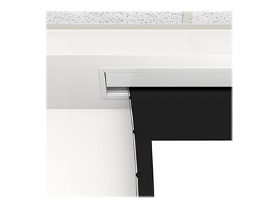 Da-Lite Tensioned Advantage Series Projection Screen - Ceiling-Recessed with Plenum Rated Case and Trim - 137 Screen - Projection 21814LS