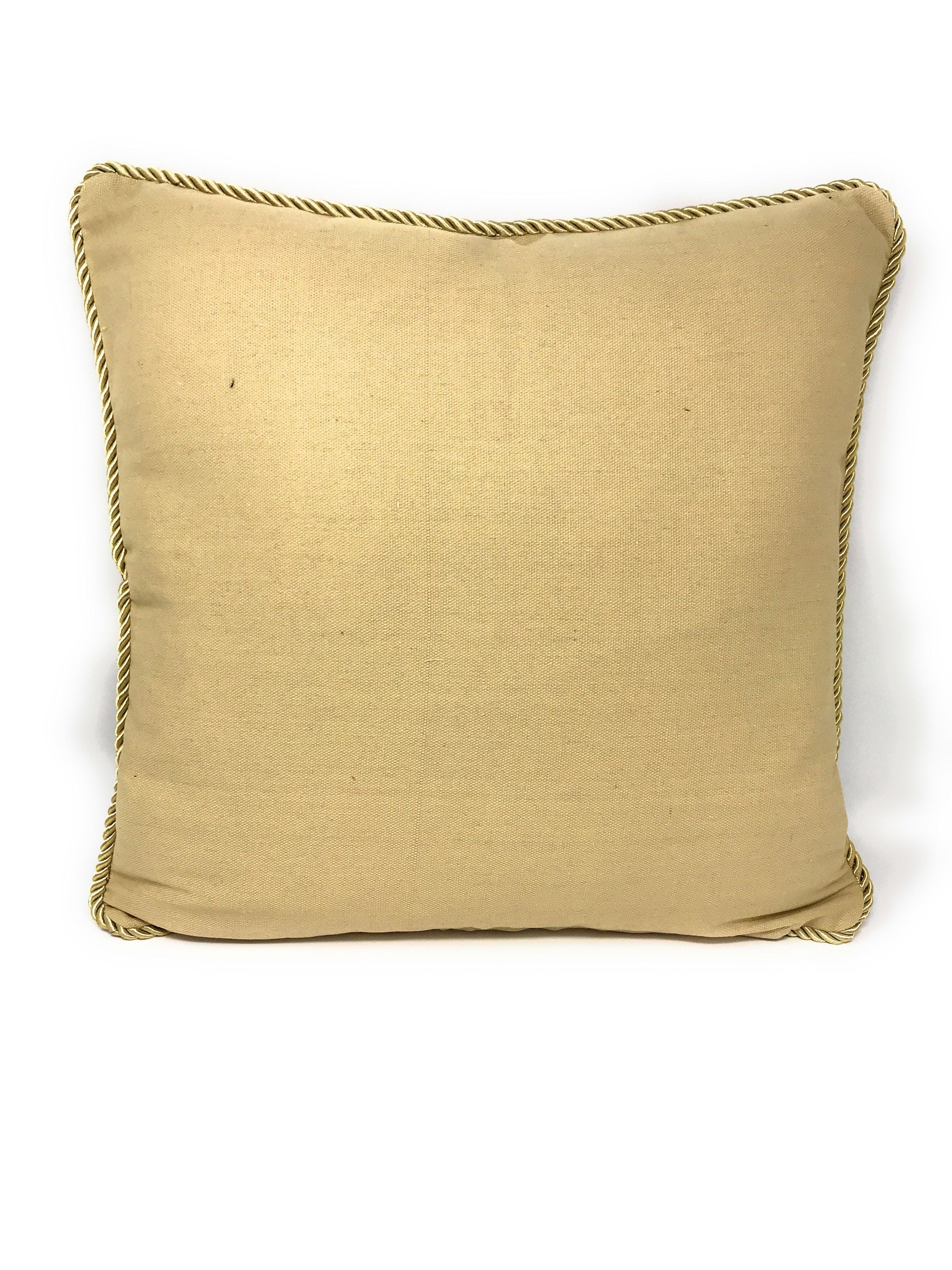 DaDa Bedding Postcard of Venice Italy Elegant Throw Pillow Cushion Cover, 18" 1-Piece
