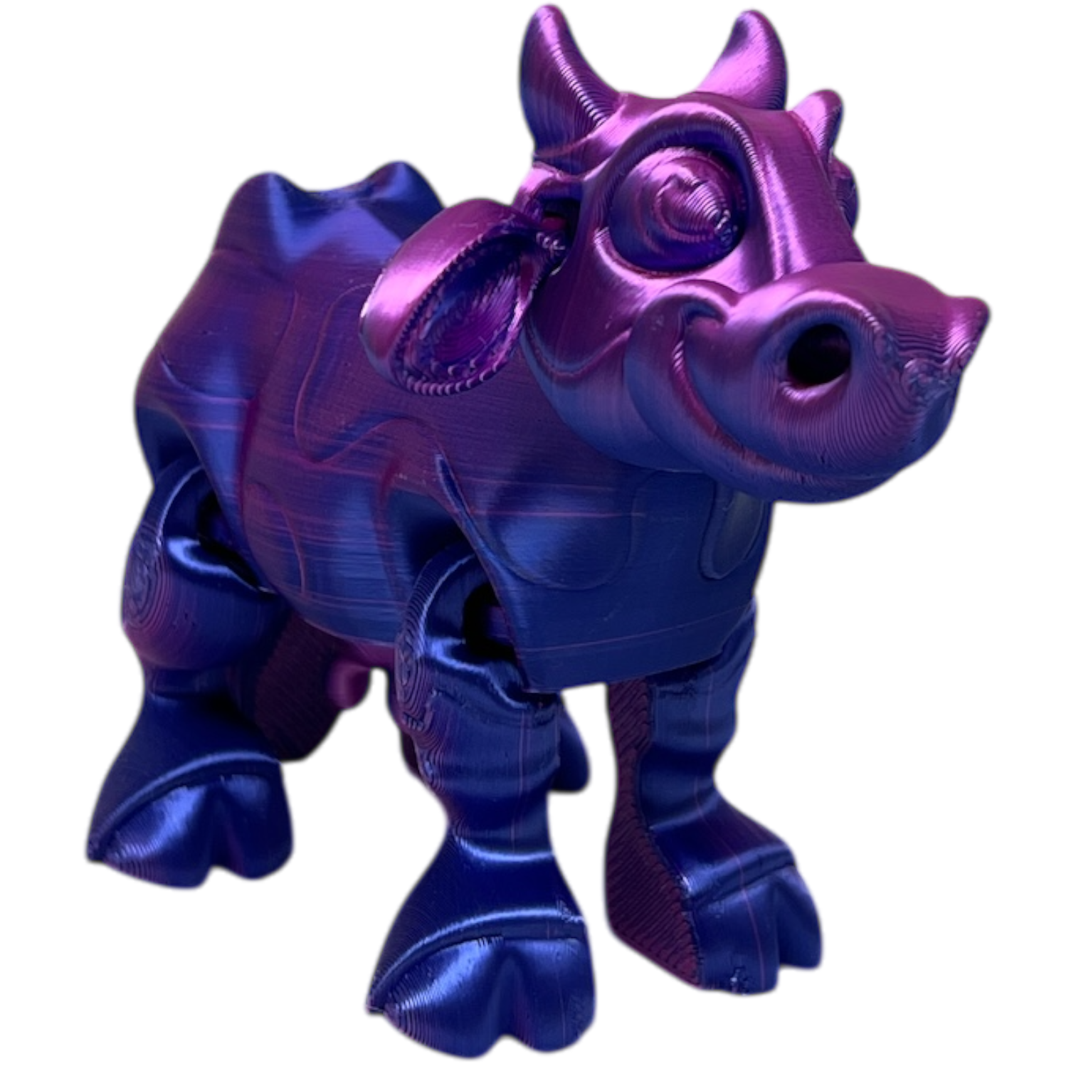 Daisy The Dairy Cow - Purple Color