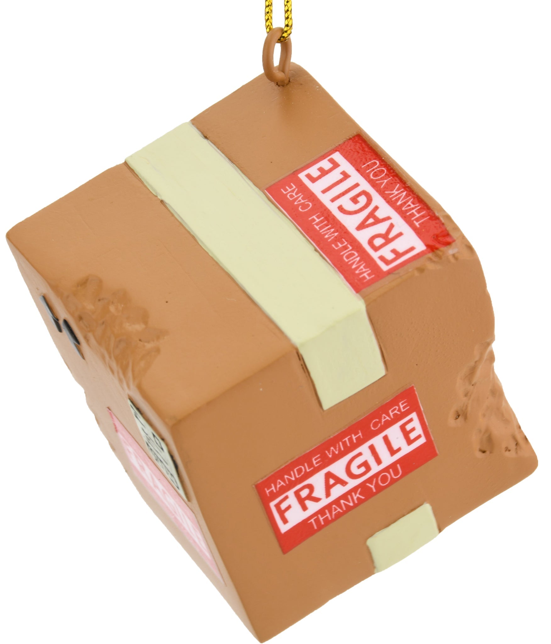 Damaged Delivery Package Christmas Ornaments