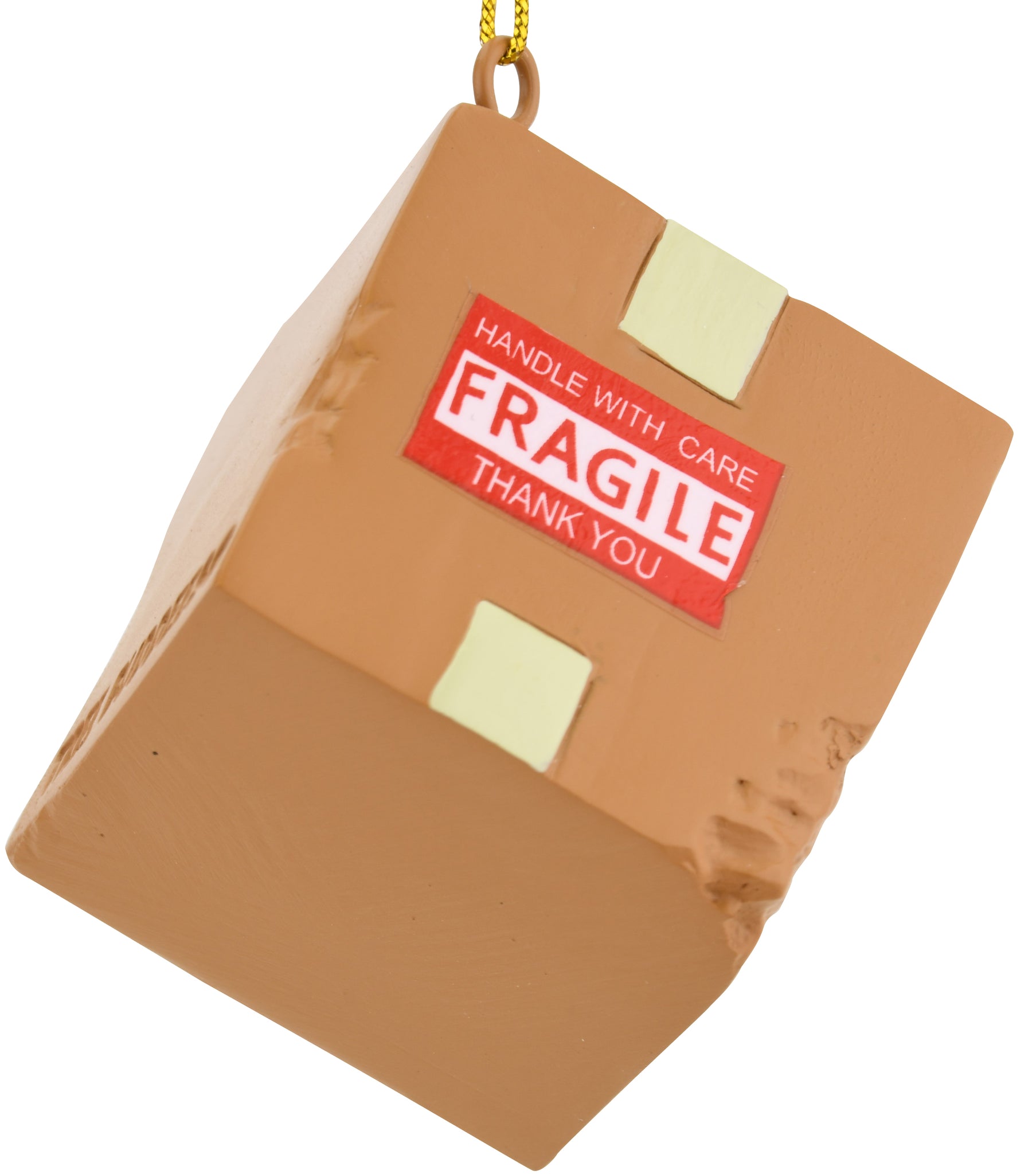 Damaged Delivery Package Christmas Ornaments