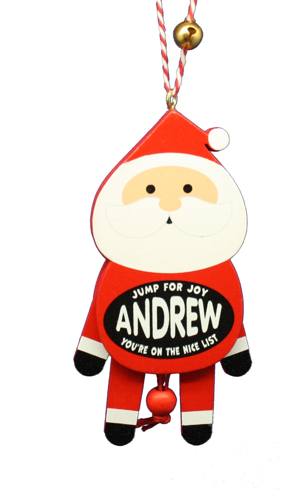 Dancing Wooden Ornament (A - D) -