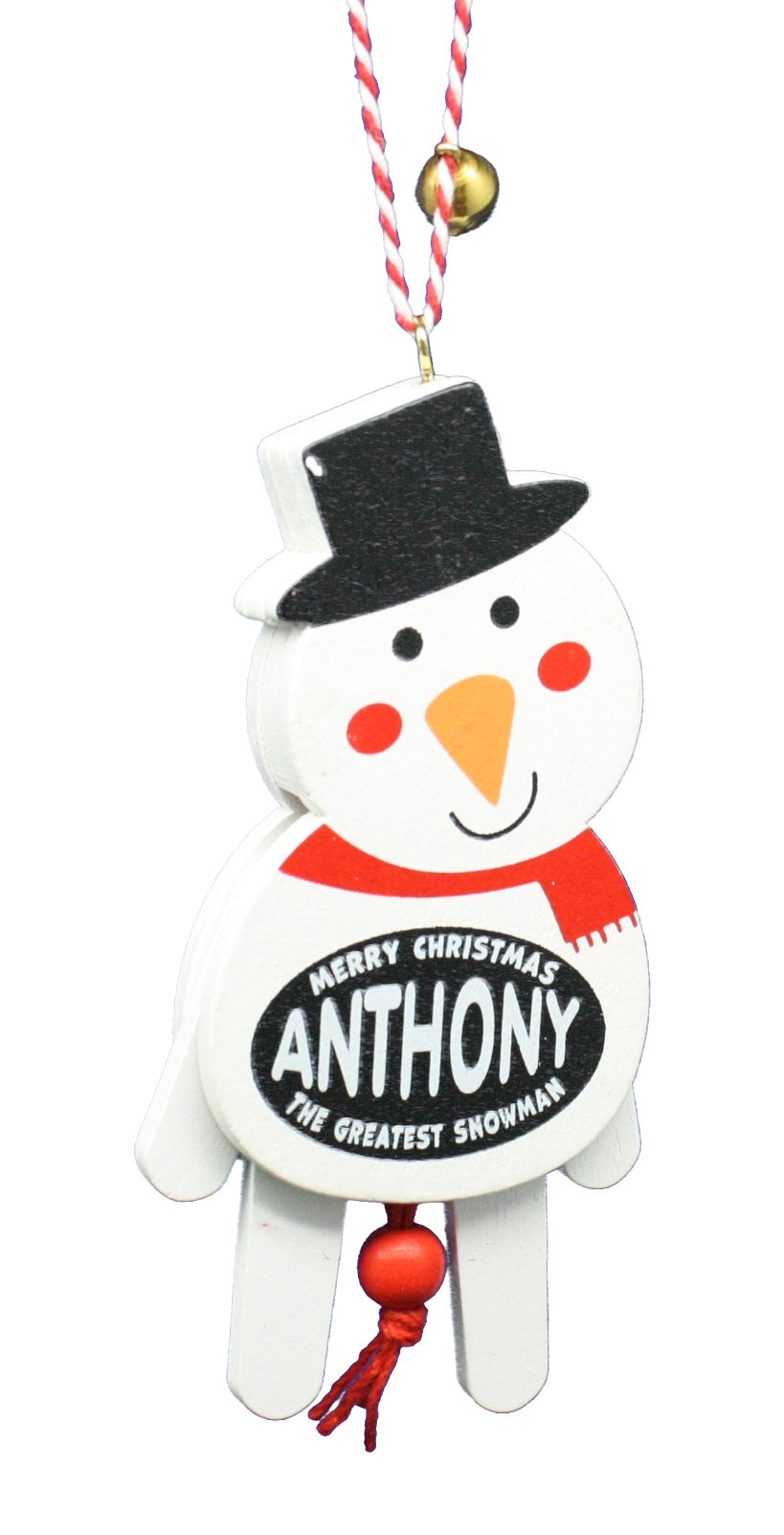 Dancing Wooden Ornament (A - D) -