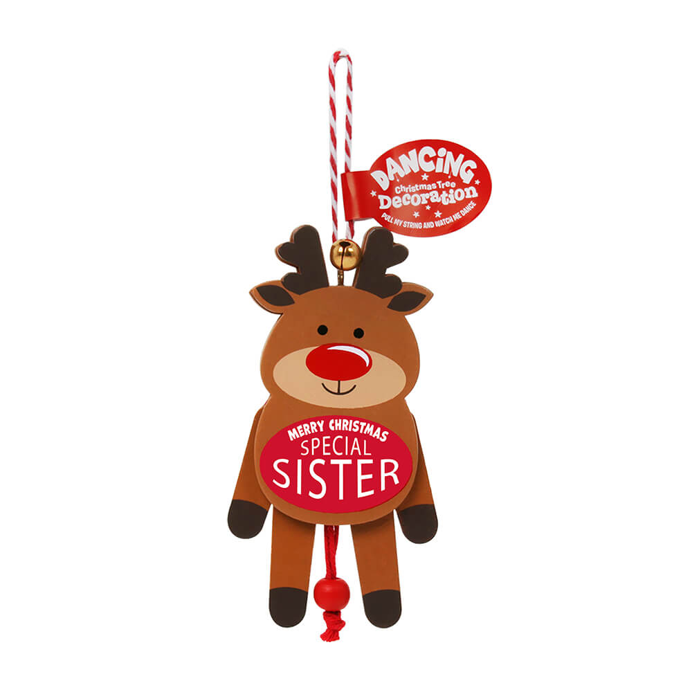 Dancing Wooden Ornament (Family) -