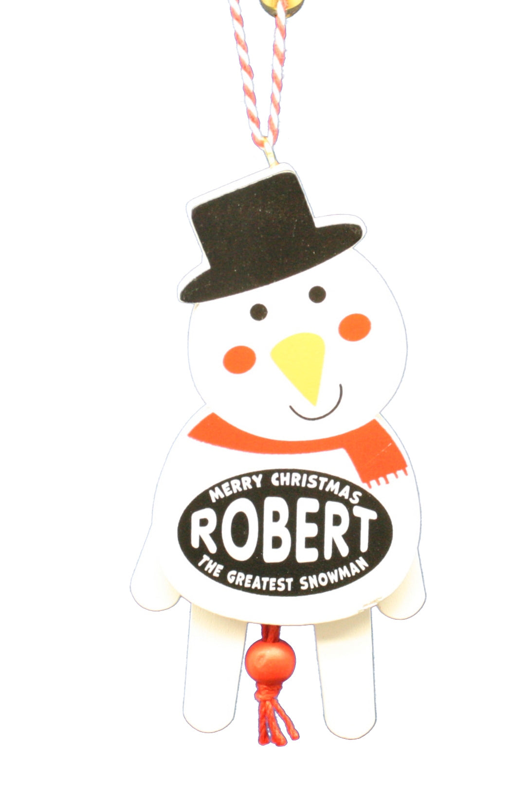 Dancing Wooden Ornament (L - Z) -