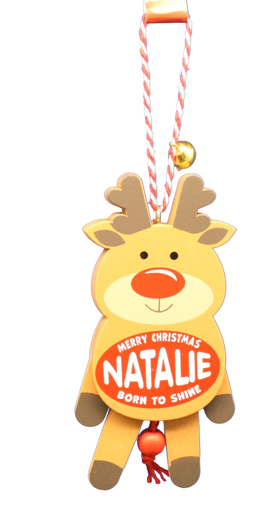 Dancing Wooden Ornament (L - Z) -