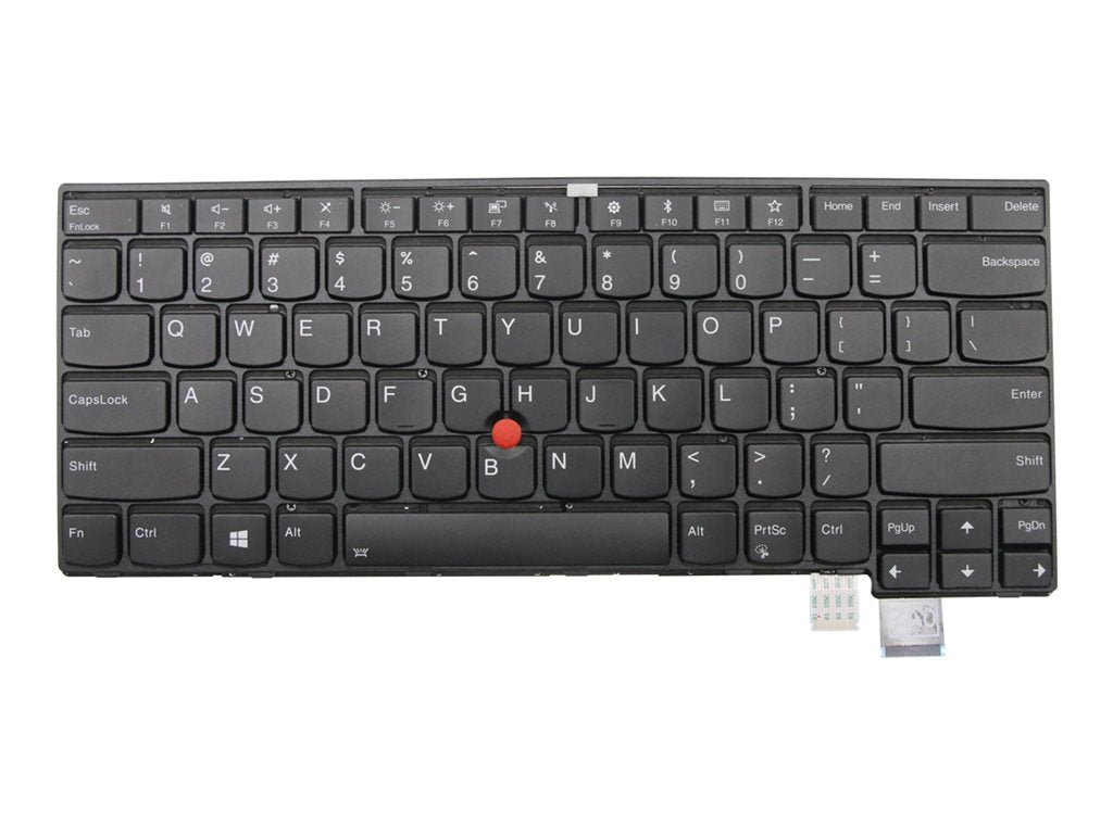 Darfon - Notebook replacement keyboard - with Trackpoint - backlit - QWERTY - US - FRU, CRU - Tier 2
