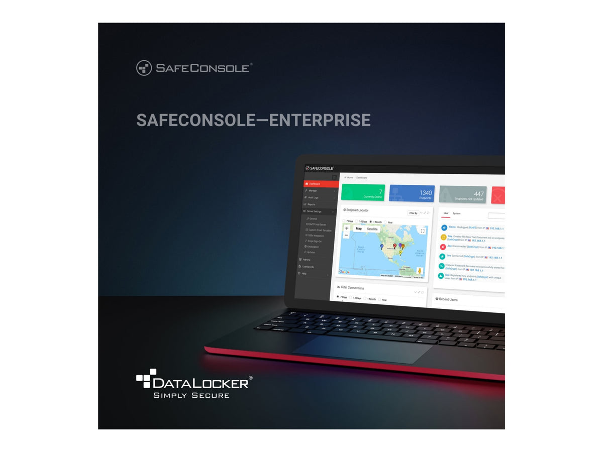 DataLocker Enterprise SafeConsole Server License - 3 Year Renewal
