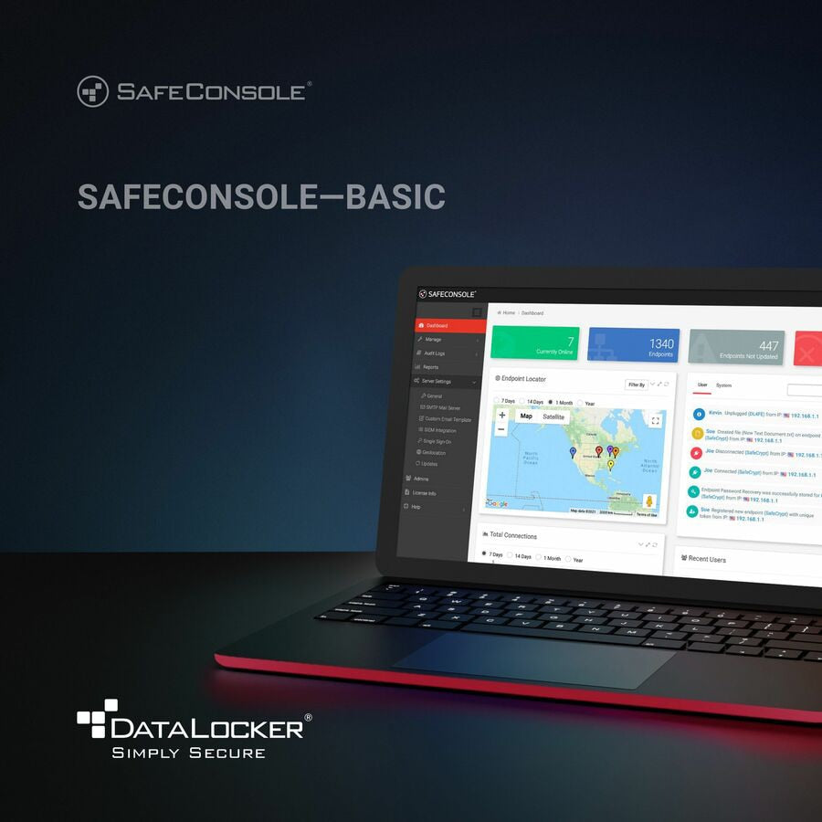 DataLocker SafeConsole Server License Renewal - 1 Year