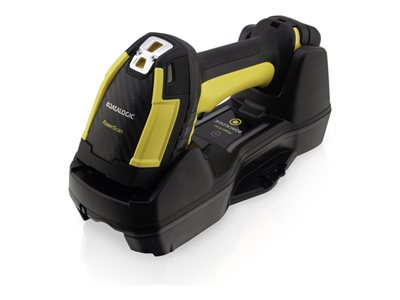 Datalogic PowerScan PBT9600-AR - USB Kit - barcode scanner - portable - AR - 50 frames / sec - decoded - Bluetooth PBT9600-ARRBK10US