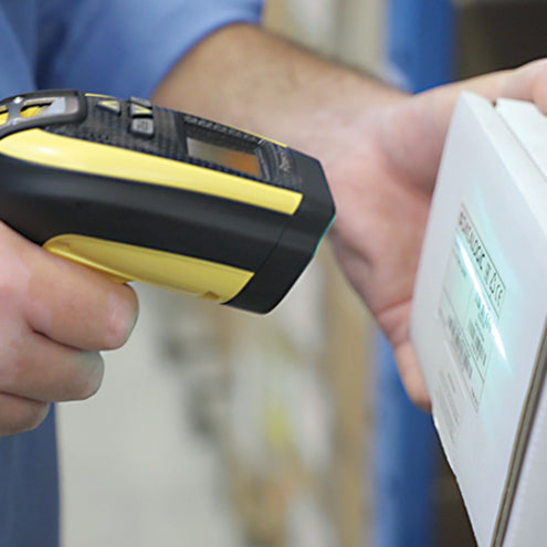 Datalogic Powerscan Pm9100-Dk910Rb Handheld Barcode Scanner