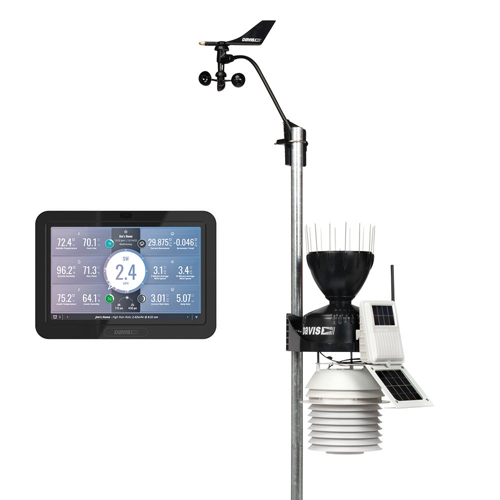 Davis Vantage Pro2 Wireless Weather Station w/WeatherLink Console &amp; 24hr Fan Aspirated