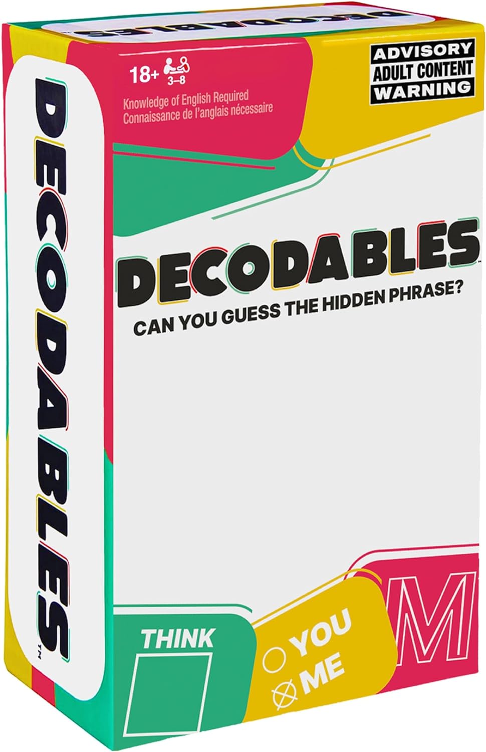 Decodables - Can You Guess The Hidden Phrase - A Hysterical Adult Party Game