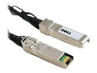 Dell 40GbE QSFP+ to 4 x 10GbE SFP+ Passive Copper Breakout Cable - Network cable - SFP+ to QSFP+ - 16.4 ft - passive -