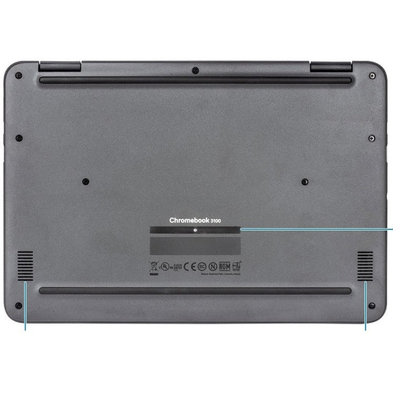 Dell Chromebook 11 3000 3100 11.6 Rugged Chromebook - HD - Intel Celeron N4020 - 4 GB - 32 GB Flash Memory - English (US) Keyboard" H5CRW