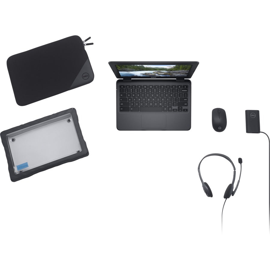 Dell Chromebook 11 3000 3100 11.6 Rugged Chromebook - HD - Intel Celeron N4020 - 4 GB - 32 GB Flash Memory - English (US) Keyboard" H5CRW