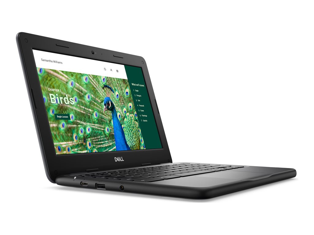Dell Chromebook 3120 (2024) - Intel N-series - N100 / up to 3.4 GHz - Chrome OS - UHD Graphics - 8 GB RAM - 64 GB eMMC - 11.6 NRD5N