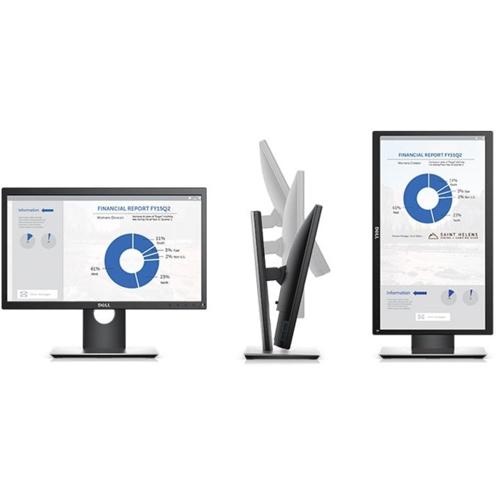 Dell Computer Monitor - HD LED Business Display with ComfortView | Tecisoft P2018H