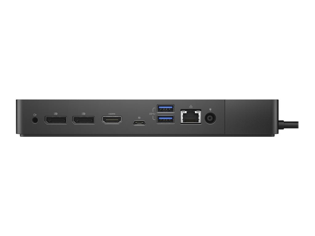 Dell Dock WD19 - Docking station - USB-C - HDMI, 2 x DP, USB-C - 1GbE - 130 Watt - for Dell Latitude 3390 2-in-1, 3400,