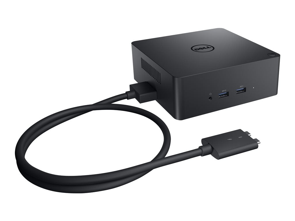 Dell Dual USB-C Thunderbolt Dock TB18DC - Docking station - USB-C / Thunderbolt 3 - VGA, HDMI, DP, Mini DP, Thunderbolt