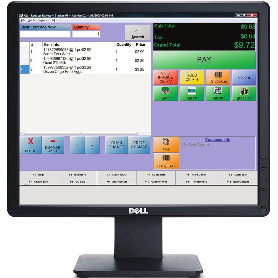 Dell E1715SE 17" 5:4 LCD Monitor