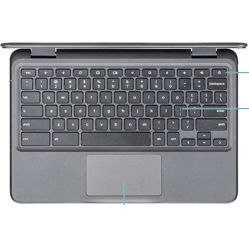 Dell Education Chromebook 11 3000 11 3100 11.6 Touchscreen Chromebook - HD - Intel Celeron N4020 - 4 GB - 32 GB Flash Memory - English (US) Keyboard" P72FM