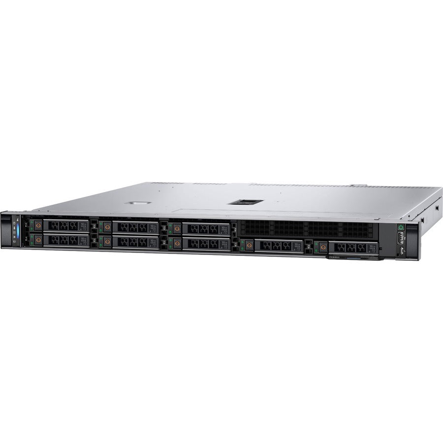 Dell Emc Poweredge R350 1U Rack-Mountable Server - 1 X Intel Xeon E-2314 2.80 Ghz - 8 Gb Ram - 480 Gb Ssd - 12Gb/S Sas, Serial Ata/600 Controller