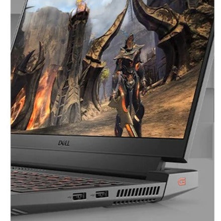 Dell-IMSourcing G15 5511 15.6 Gaming Notebook - Full HD - 1920 x 1080 - Intel Core i7 11th Gen i7-11800H Octa-core (8 Core) 2.30 GHz - 8 GB Total RAM - 256 GB SSD - Dark Shadow Gray" 4XJ74