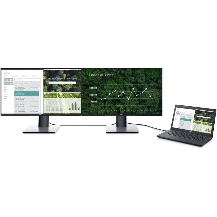 Dell-IMSourcing P2419HC 24 Class Full HD LCD Monitor - 16:9 - Black"