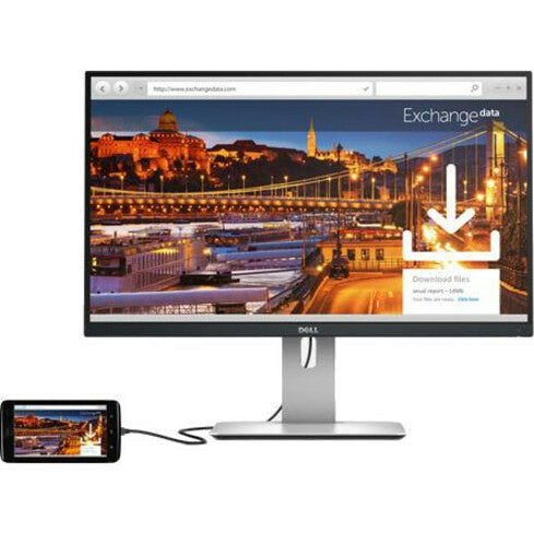 Dell-IMSourcing UltraSharp U2515H 25 Class QHD LCD Monitor - 16:9 - Black - TAA Compliant"