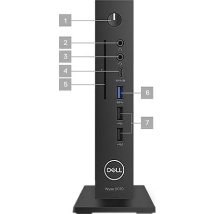 Dell-Imsourcing 5000 5070 Thin Clientintel Celeron J4105 Quad-Core (4 Core) 1.50 Ghz