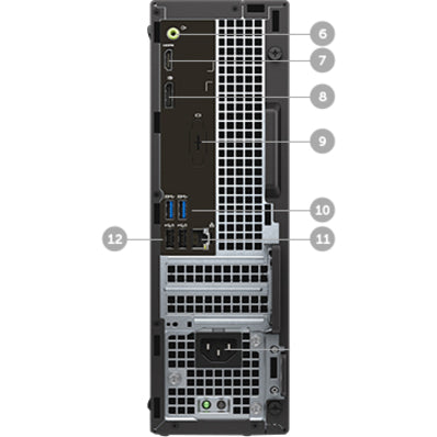 Dell-Imsourcing Optiplex 3050 Desktop Computer - Intel Core I5 7Th Gen I5-7500 3.40 Ghz - 8 Gb Ram Ddr4 Sdram - 256 Gb Ssd - Small Form Factor