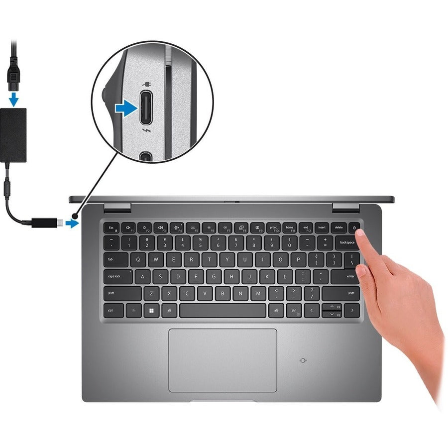 Dell Latitude 5000 5430 14 Touchscreen Notebook - Full HD - Intel Core i5 12th Gen i5-1245U - vPro Technology - 16 GB - 256 GB SSD - English (US) Keyboard - Gray" 27Y2F