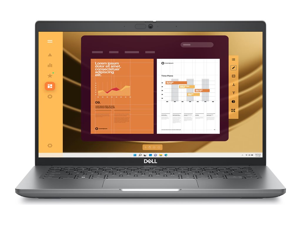Dell Latitude 5450 (Version 2024) - Intel Core Ultra 7 - 155U / up to 4.8 GHz - Win 11 Pro - Intel Graphics - 16 GB RAM - 512 GXHJ4