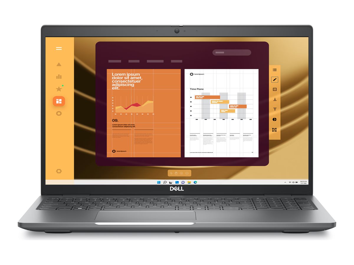 Dell Latitude 5550 (Version 2024) - Intel Core Ultra 7 - 155U / up to 4.8 GHz - Win 11 Pro - Intel Graphics - 16 GB RAM - 512 VFR3R