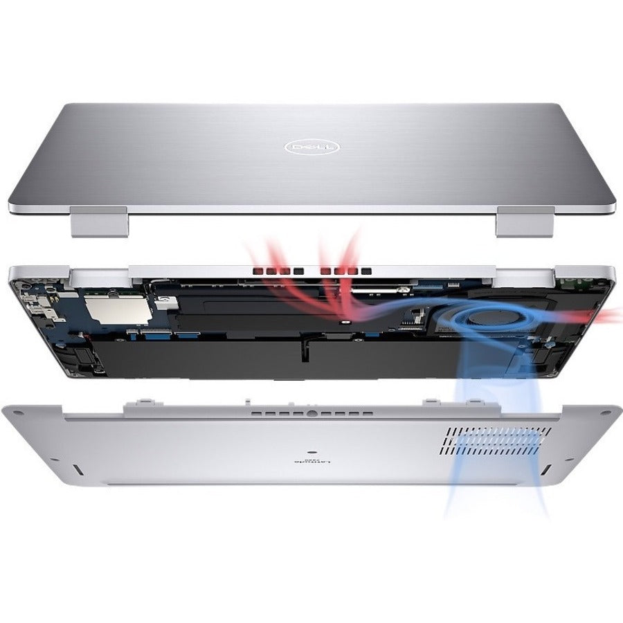 Dell Latitude 7000 7330 13.3 Touchscreen Convertible 2 in 1 Notebook - Full HD - Intel Core i5 12th Gen i5-1235U - Intel Evo Platform - 16 GB - 256 GB SSD - English (US) Keyboard - Aluminum Titan Gray" TCK6J