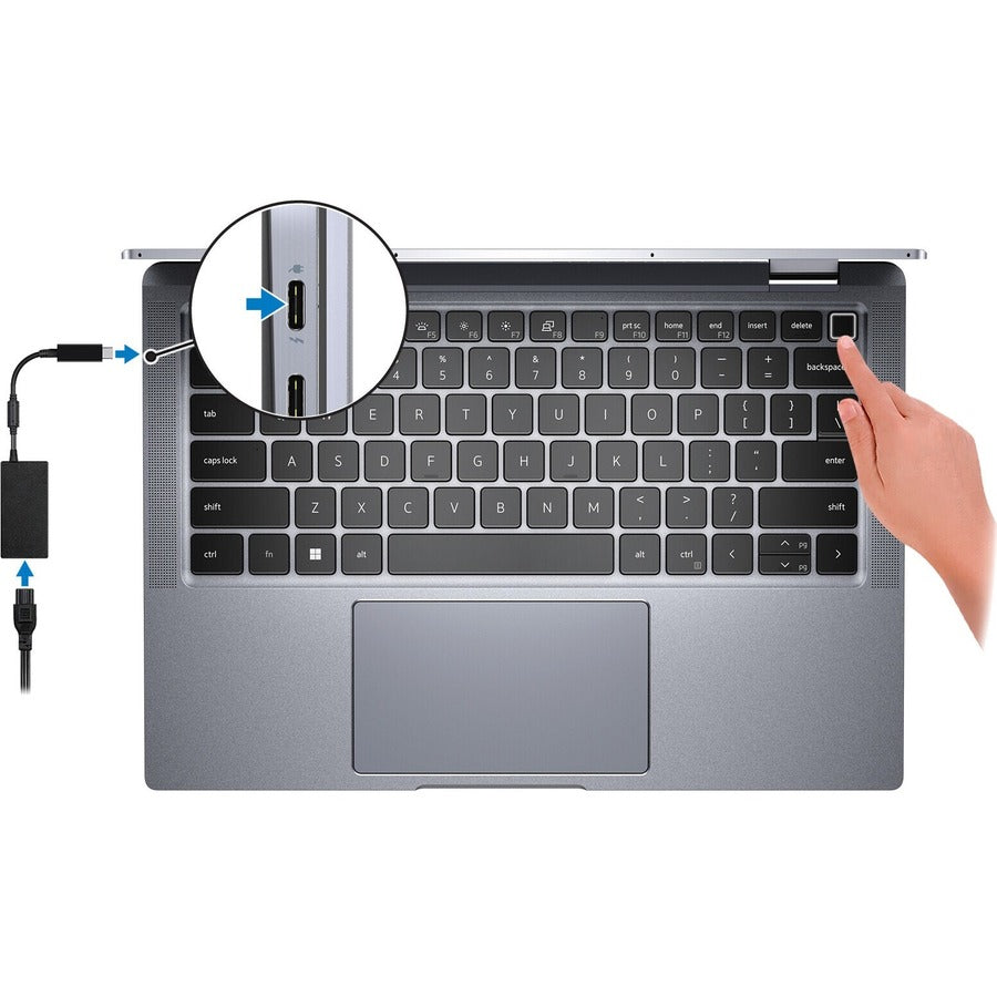 Dell Latitude 9000 9330 13.3" Touchscreen Convertible 2 In 1 Notebook - Qhd+ - 2560 X 1600 - Intel Core I5 12Th Gen I5-1240U Deca-Core (10 Core) 1.10 Ghz - Intel Evo Platform - 16 Gb Total Ram - 16 Gb On-Board Memory - 256 Gb Ssd - Graphite