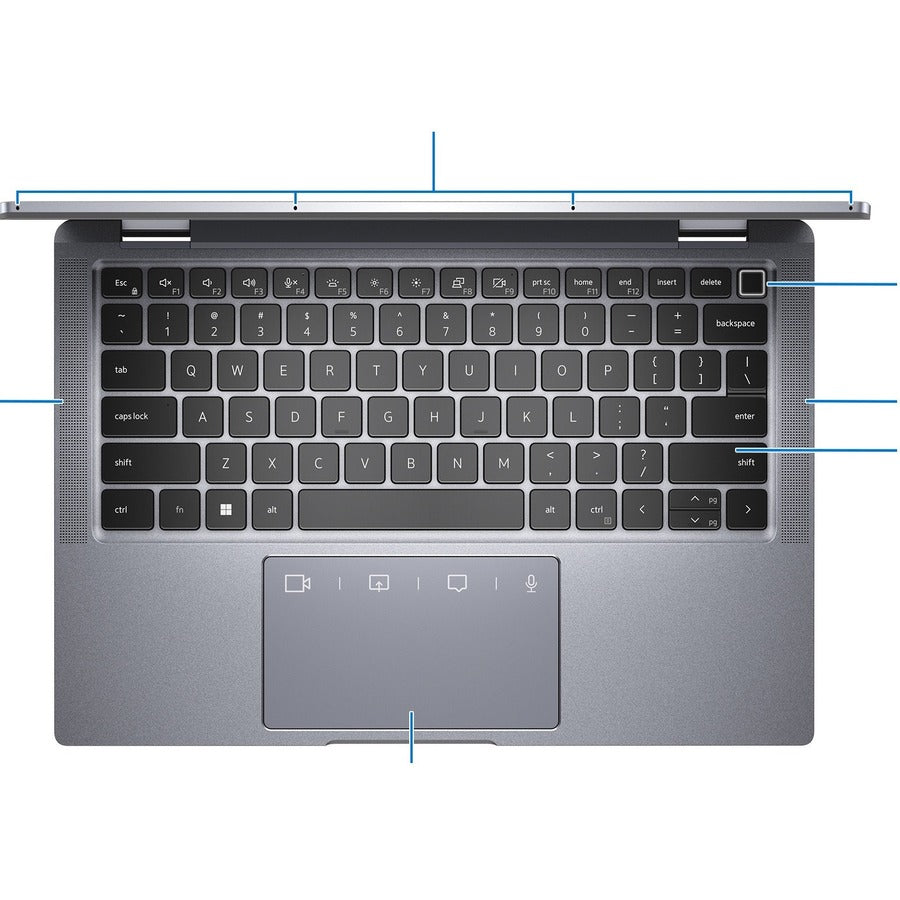 Dell Latitude 9000 9330 13.3" Touchscreen Convertible 2 In 1 Notebook - Qhd+ - 2560 X 1600 - Intel Core I5 12Th Gen I5-1240U Deca-Core (10 Core) 1.10 Ghz - Intel Evo Platform - 16 Gb Total Ram - 16 Gb On-Board Memory - 256 Gb Ssd - Graphite